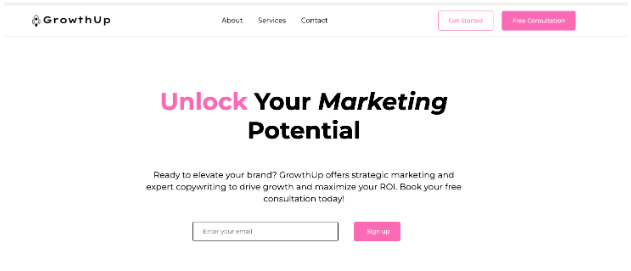 10Web AI Website Builder Example Website
