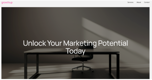 Squarespace AI Website Builder Example Website